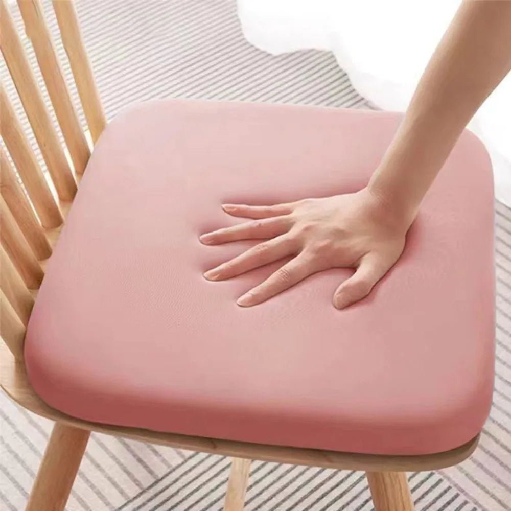 Seat Cushion with Non-Slip Base and Removable Cover for Chair and Car
