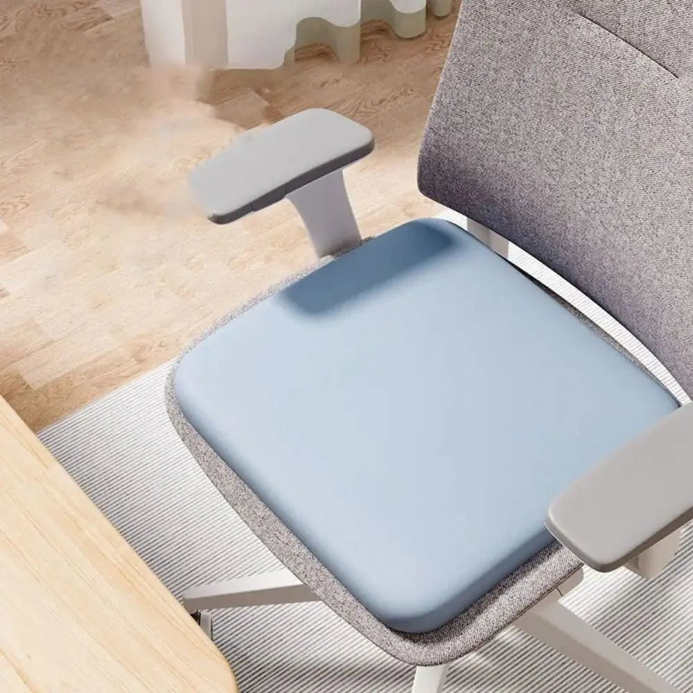 Seat Cushion with Non-Slip Base and Removable Cover for Chair and Car