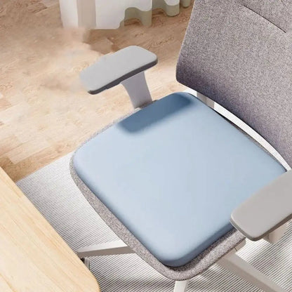 Seat Cushion with Non-Slip Base and Removable Cover for Chair and Car