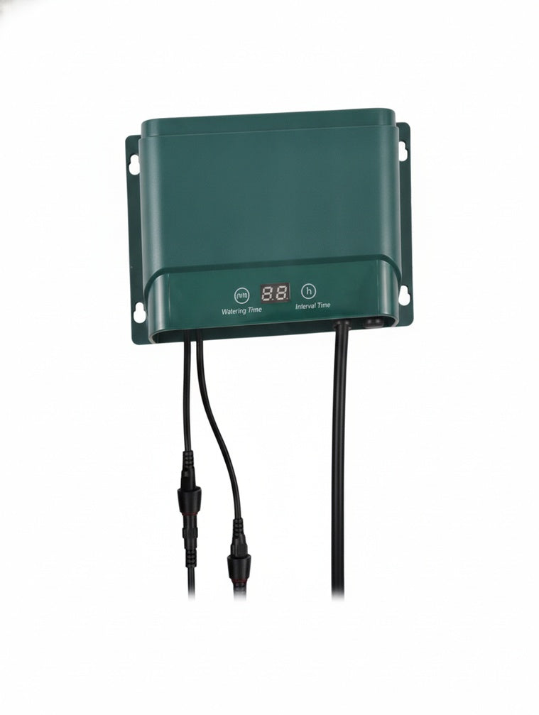 Solar Drip Irrigation Kit with Digital Timer Controller and Solar Panel