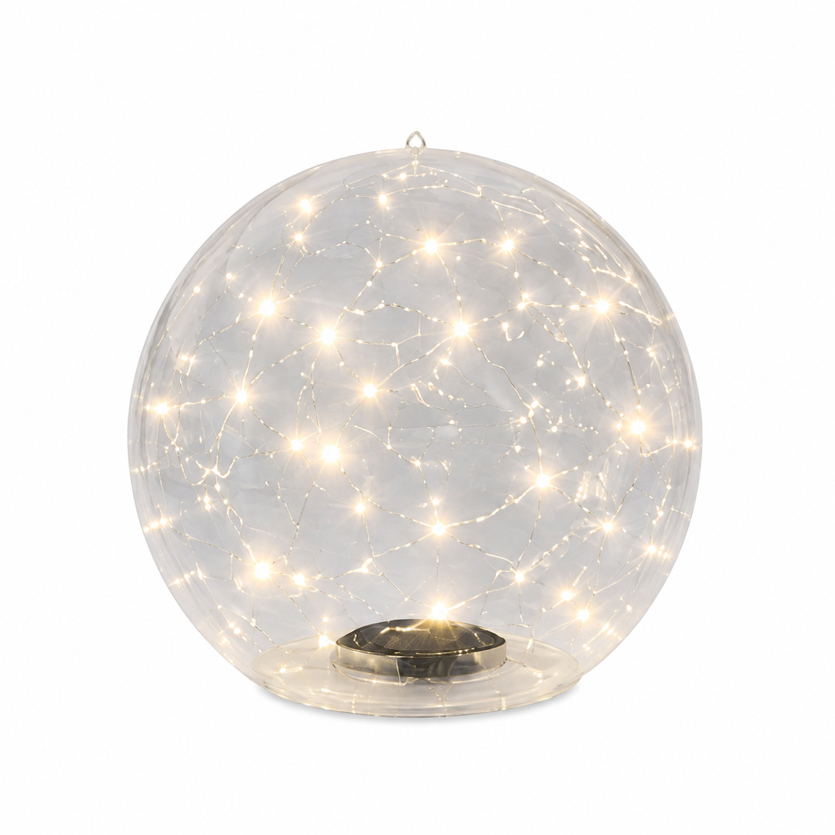 Solar Floating Globe Light with LED Fairy Lights for Outdoor Garden and Pool