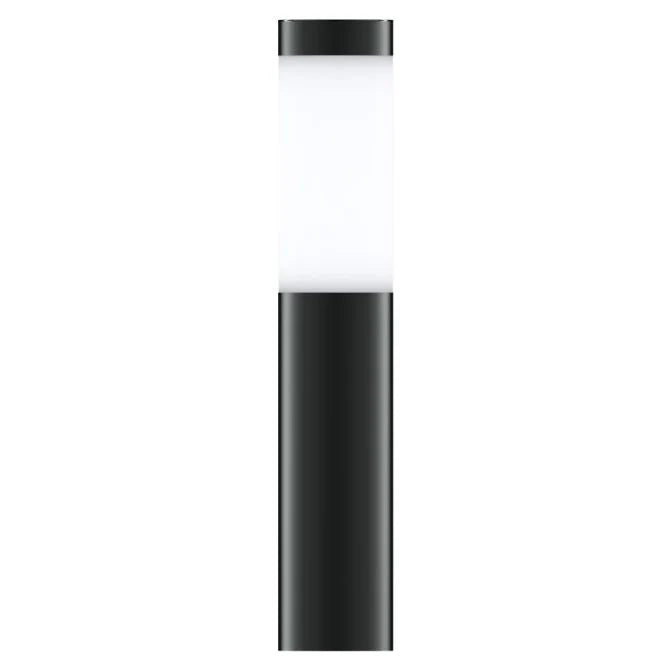 Solar Garden Bollard Lights with Cylindrical Housing and Auto On/Off Sensor
