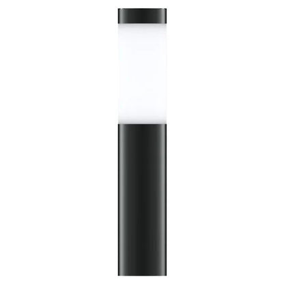 Solar Garden Bollard Lights with Cylindrical Housing and Auto On/Off Sensor