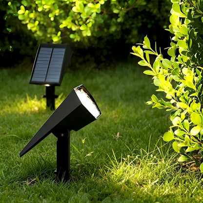 Solar Garden Spotlight Modern LED with Adjustable Angle and Auto On/Off