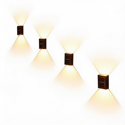 Solar LED Wall Lamp with Up and Down Light