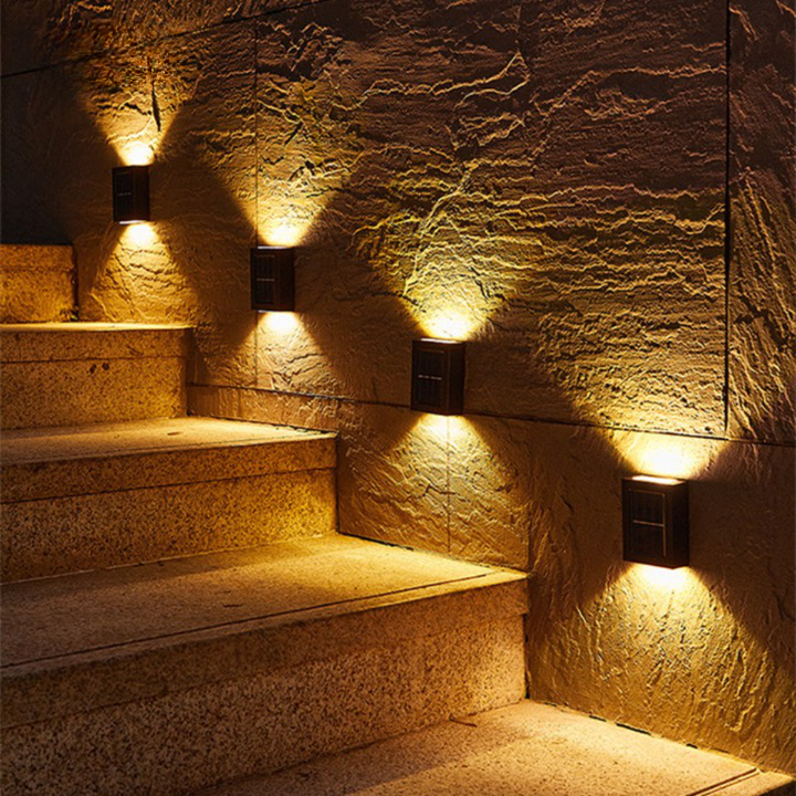 Solar LED Wall Lamp with Up and Down Light