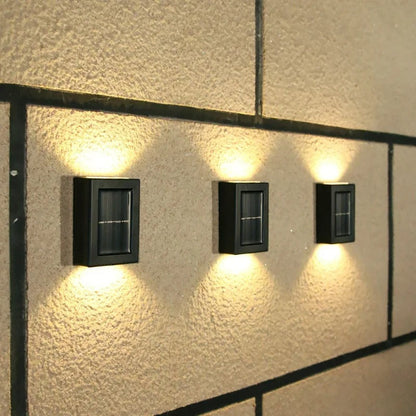 Solar LED Wall Lamp with Up and Down Light