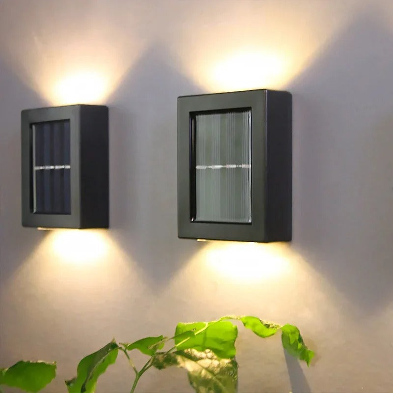 Solar LED Wall Lamp with Up and Down Light