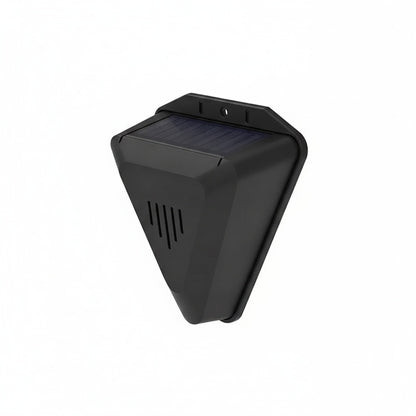 Solar Outdoor Bird Repeller with Compact Triangular Housing