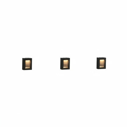 Solar Outdoor Wall Light with Up and Down Beam for Garden Fence and Steps