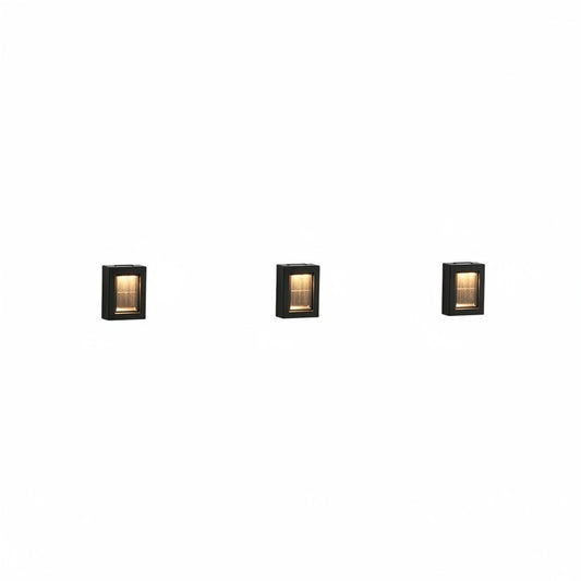 Solar Outdoor Wall Light with Up and Down Beam for Garden Fence and Steps
