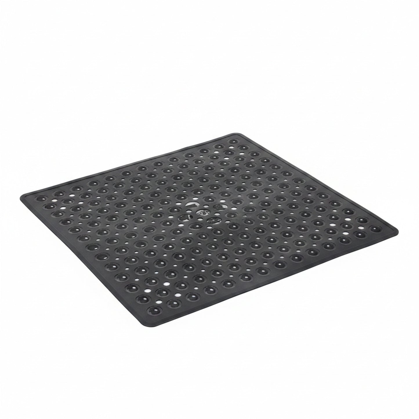 Square Shower Mat Non-Slip with Suction Cups and Quick Drain
