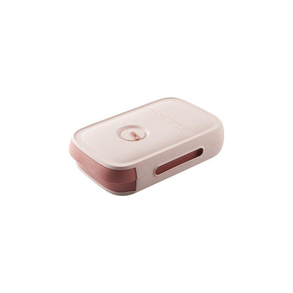 Stackable Egg Storage Box with Pull-Out Drawer and Lid