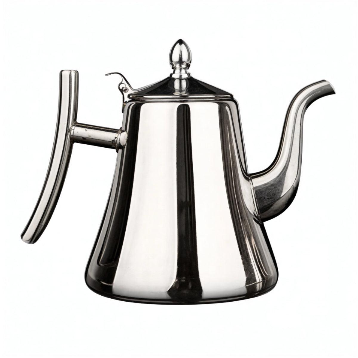 Stovetop Tea Kettle with Gooseneck Spout and Built-In Filter for Induction and Gas