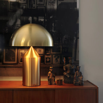 Table Lamp Modern Dome Shape with Plug-In Cord and Inline Switch ##POS:105##