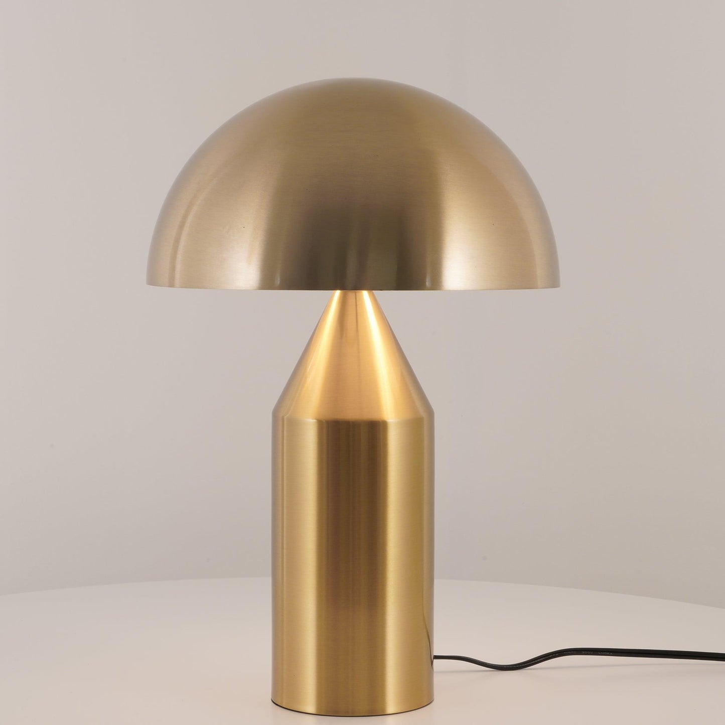 Table Lamp Modern Dome Shape with Plug-In Cord and Inline Switch