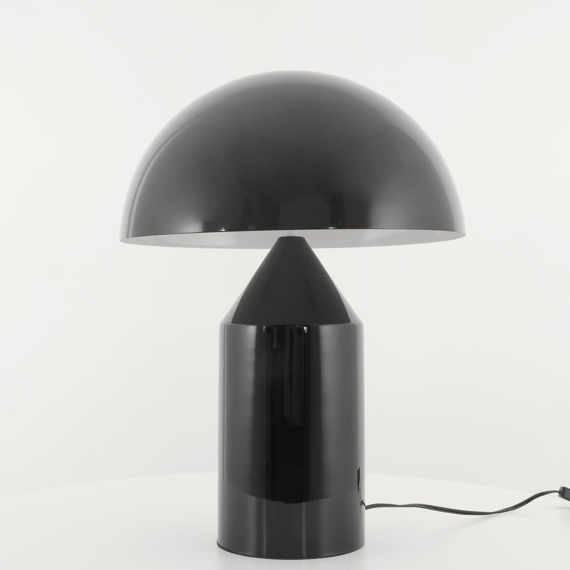 Table Lamp Modern Dome Shape with Plug-In Cord and Inline Switch