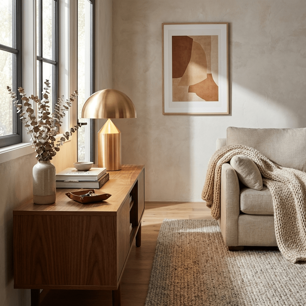 Table Lamp Modern Dome Shape with Plug-In Cord and Inline Switch