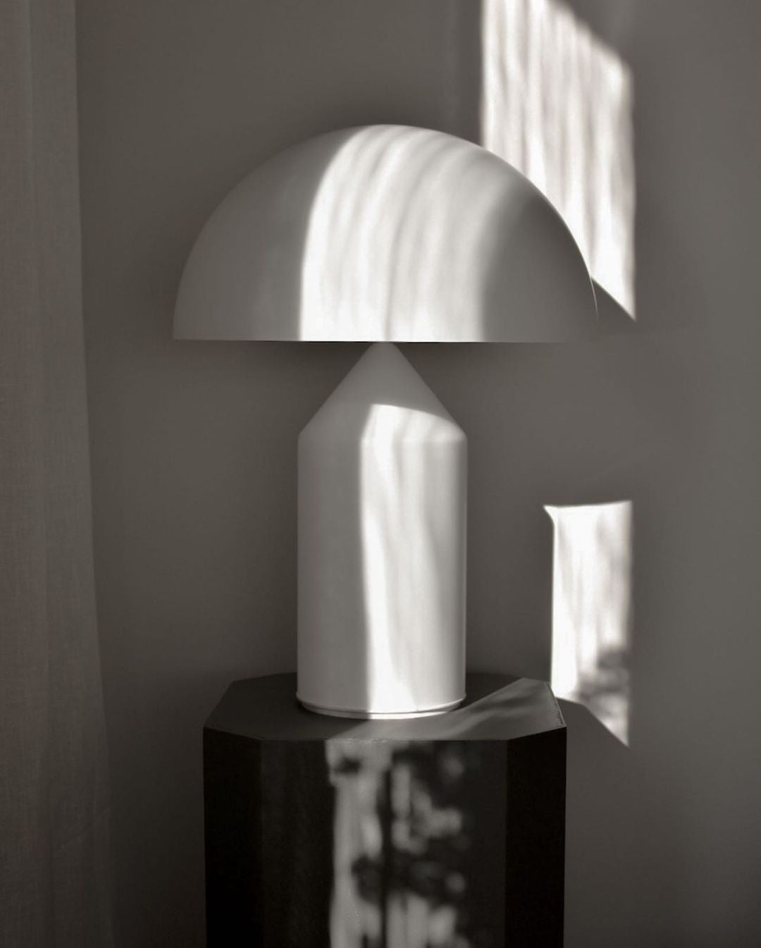 Table Lamp Modern Dome Shape with Plug-In Cord and Inline Switch