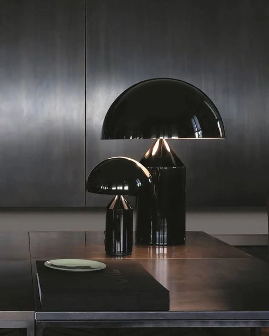 Table Lamp Modern Dome Shape with Plug-In Cord and Inline Switch