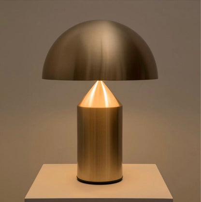 Table Lamp Modern Dome Shape with Plug-In Cord and Inline Switch
