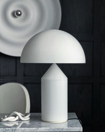 Table Lamp Modern Dome Shape with Plug-In Cord and Inline Switch
