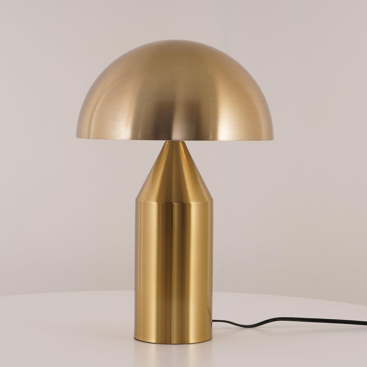 Table Lamp Modern Dome Shape with Plug-In Cord and Inline Switch