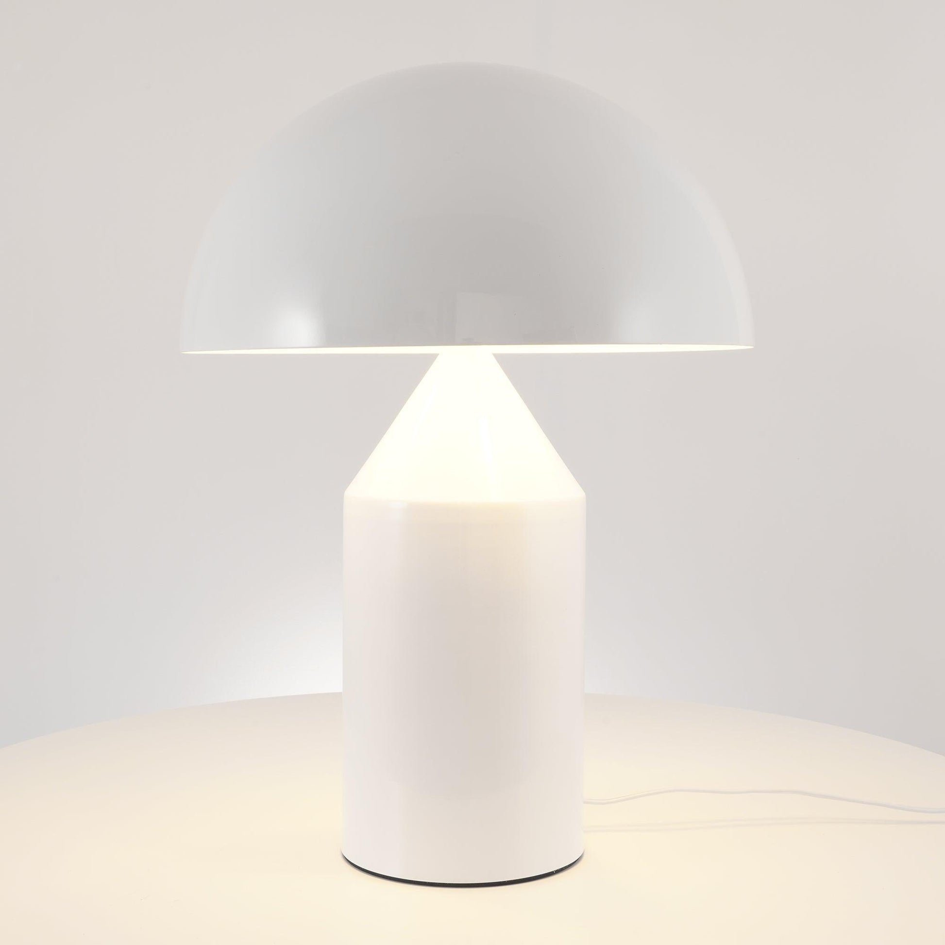 Table Lamp Modern Dome Shape with Plug-In Cord and Inline Switch