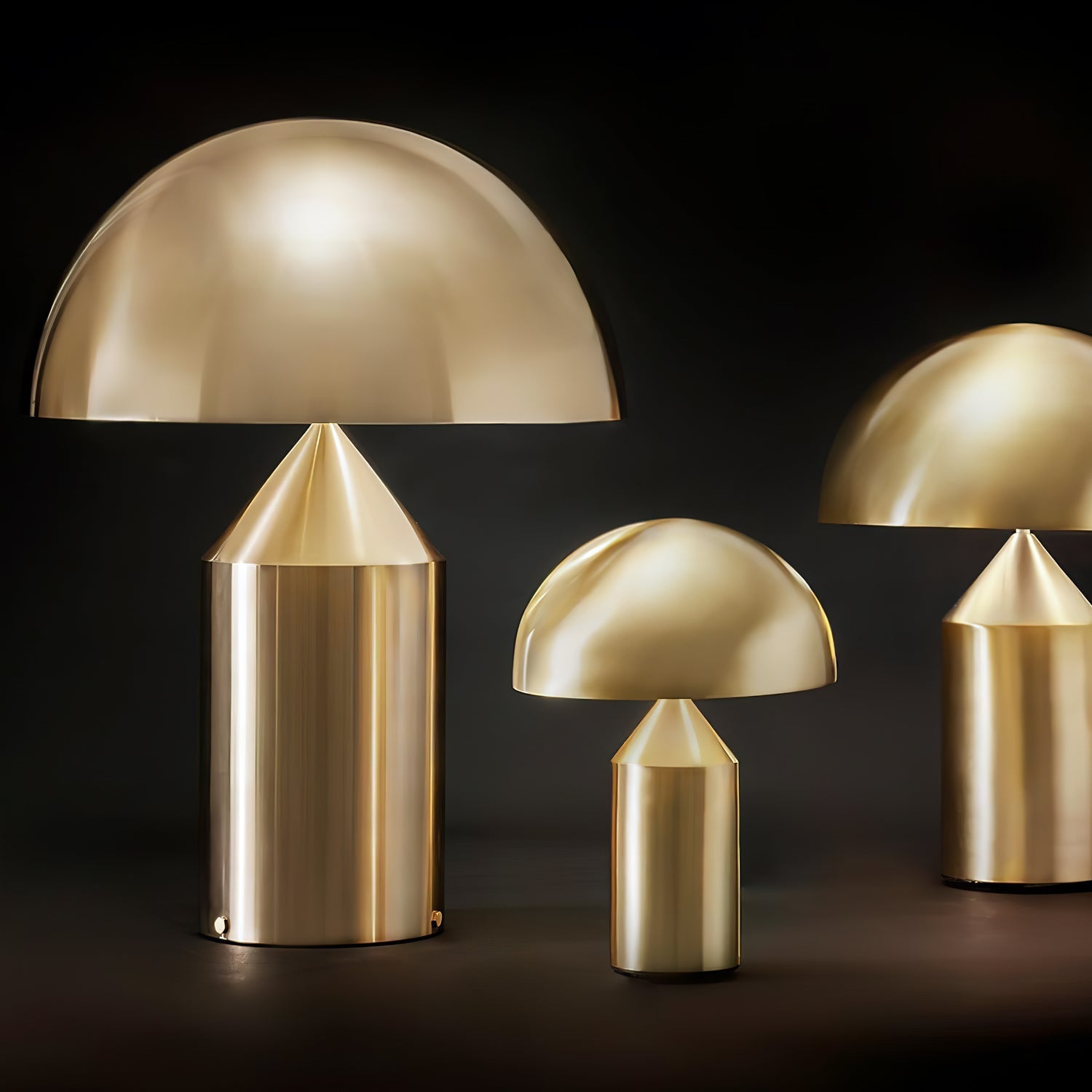Table Lamp Modern Dome Shape with Plug-In Cord and Inline Switch