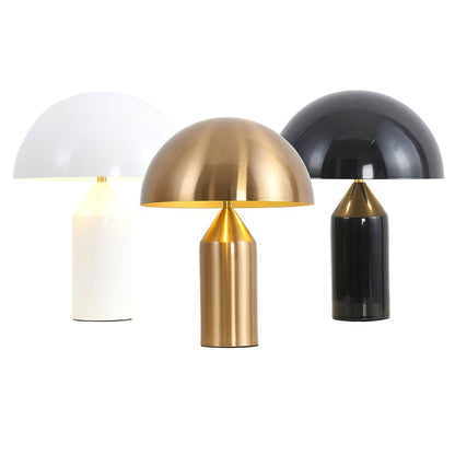 Table Lamp Modern Dome Shape with Plug-In Cord and Inline Switch