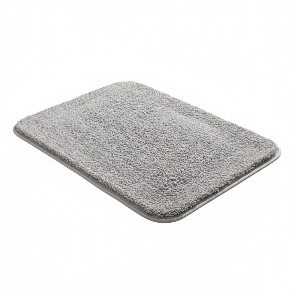 Thick Absorbent Bath Mat with Anti-Slip Bottom