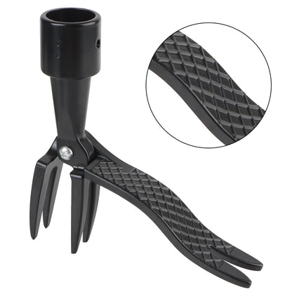 Upright Weed Remover with Root Removal Claws