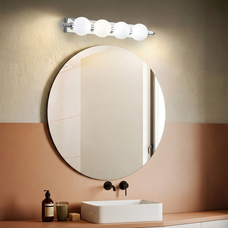 Vanity Mirror Wall Light Modern Globe LED Bar for Bathroom