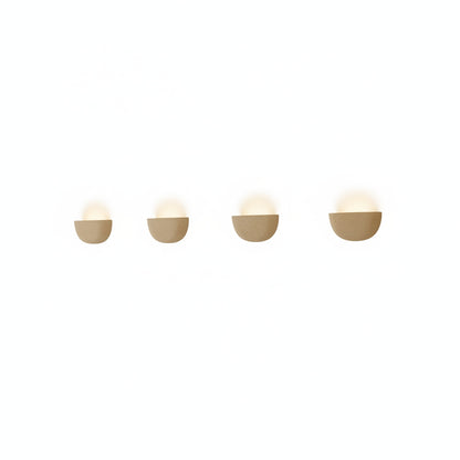 Wall Lamp Minimalist Travertine Stone Sconce with Upward Indirect Light