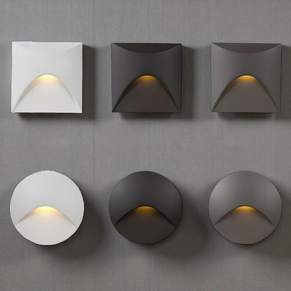 Wall Lamp Minimalist with Motion Sensor and Integrated LED, IP65 Indoor and Outdoor
