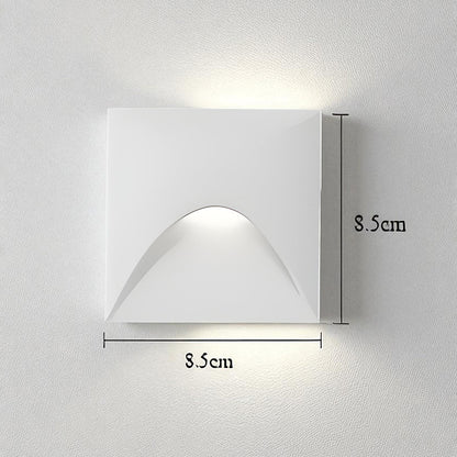 Wall Lamp Minimalist with Motion Sensor and Integrated LED, IP65 Indoor and Outdoor