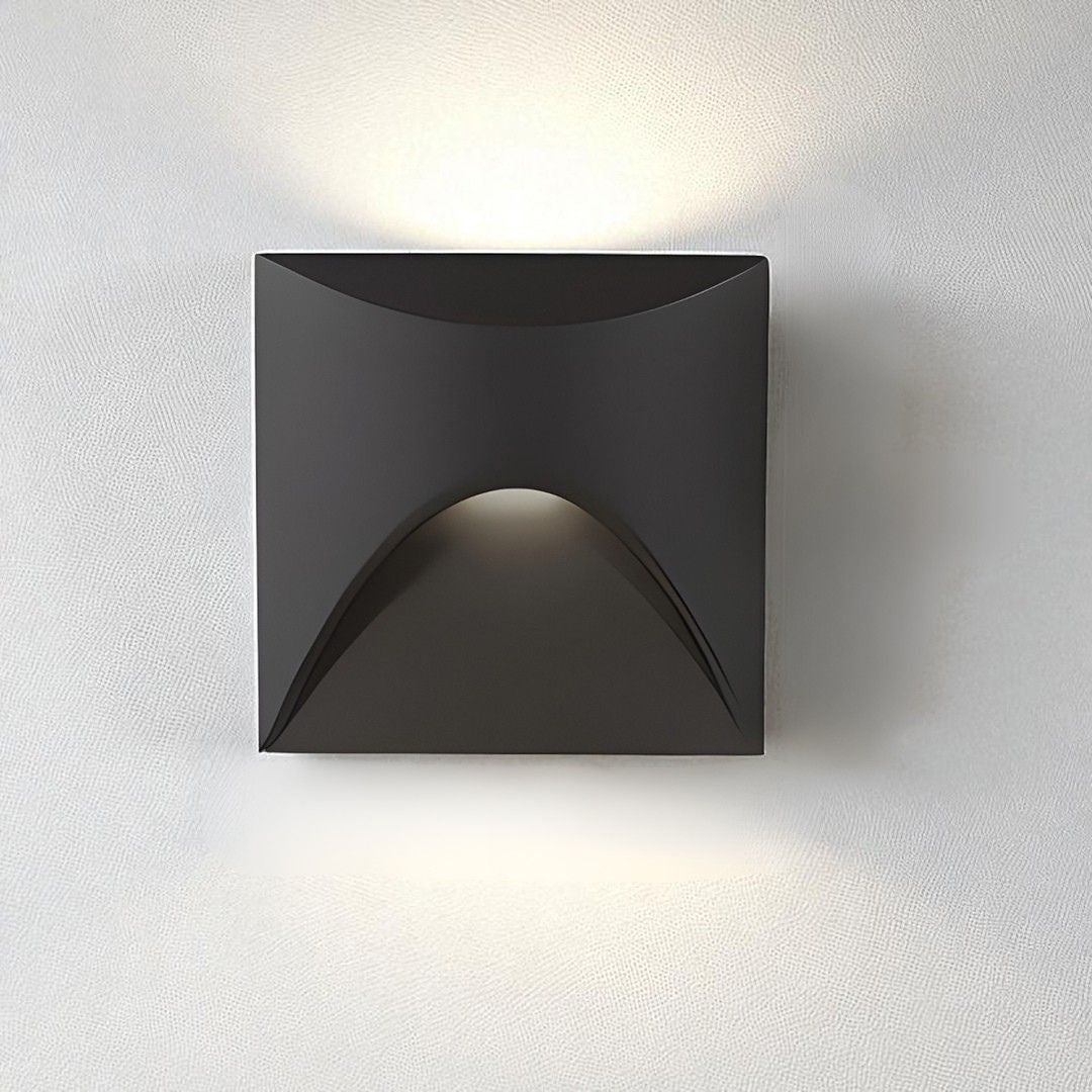 Wall Lamp Minimalist with Motion Sensor and Integrated LED, IP65 Indoor and Outdoor