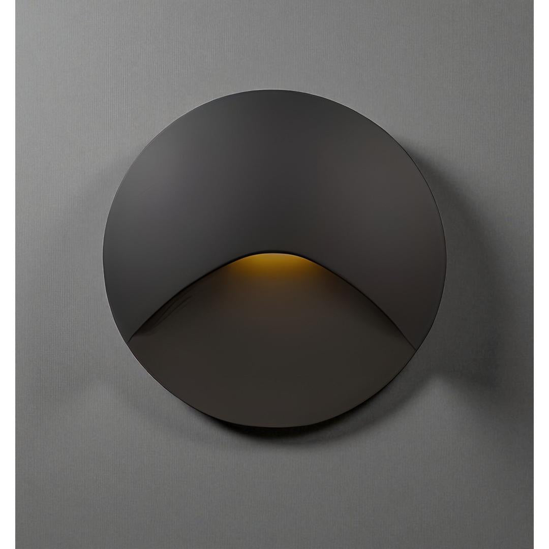 Wall Lamp Minimalist with Motion Sensor and Integrated LED, IP65 Indoor and Outdoor