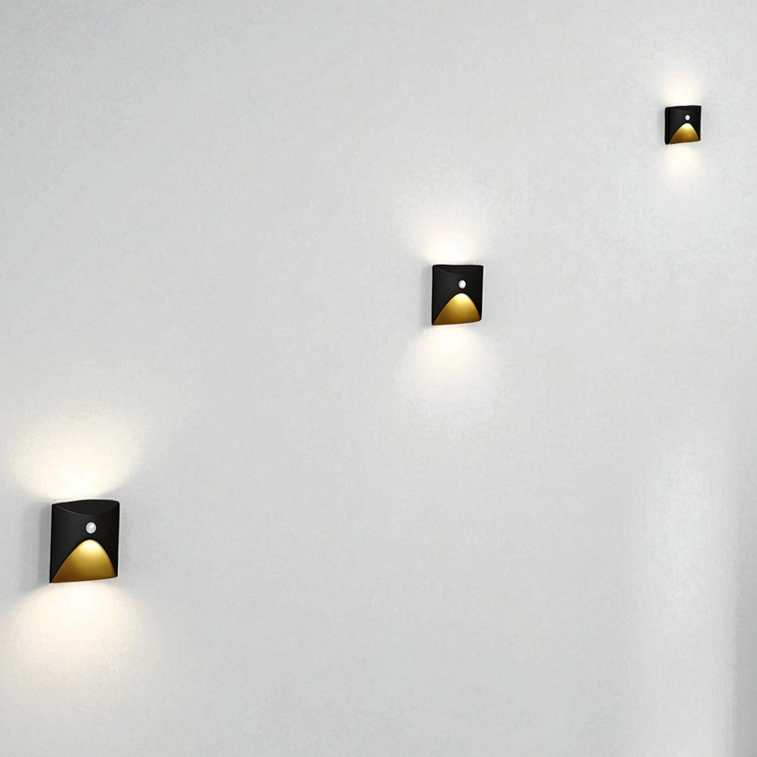 Wall Lamp Minimalist with Motion Sensor and Integrated LED, IP65 Indoor and Outdoor