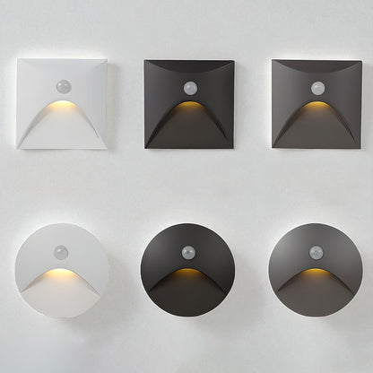 Wall Lamp Minimalist with Motion Sensor and Integrated LED, IP65 Indoor and Outdoor
