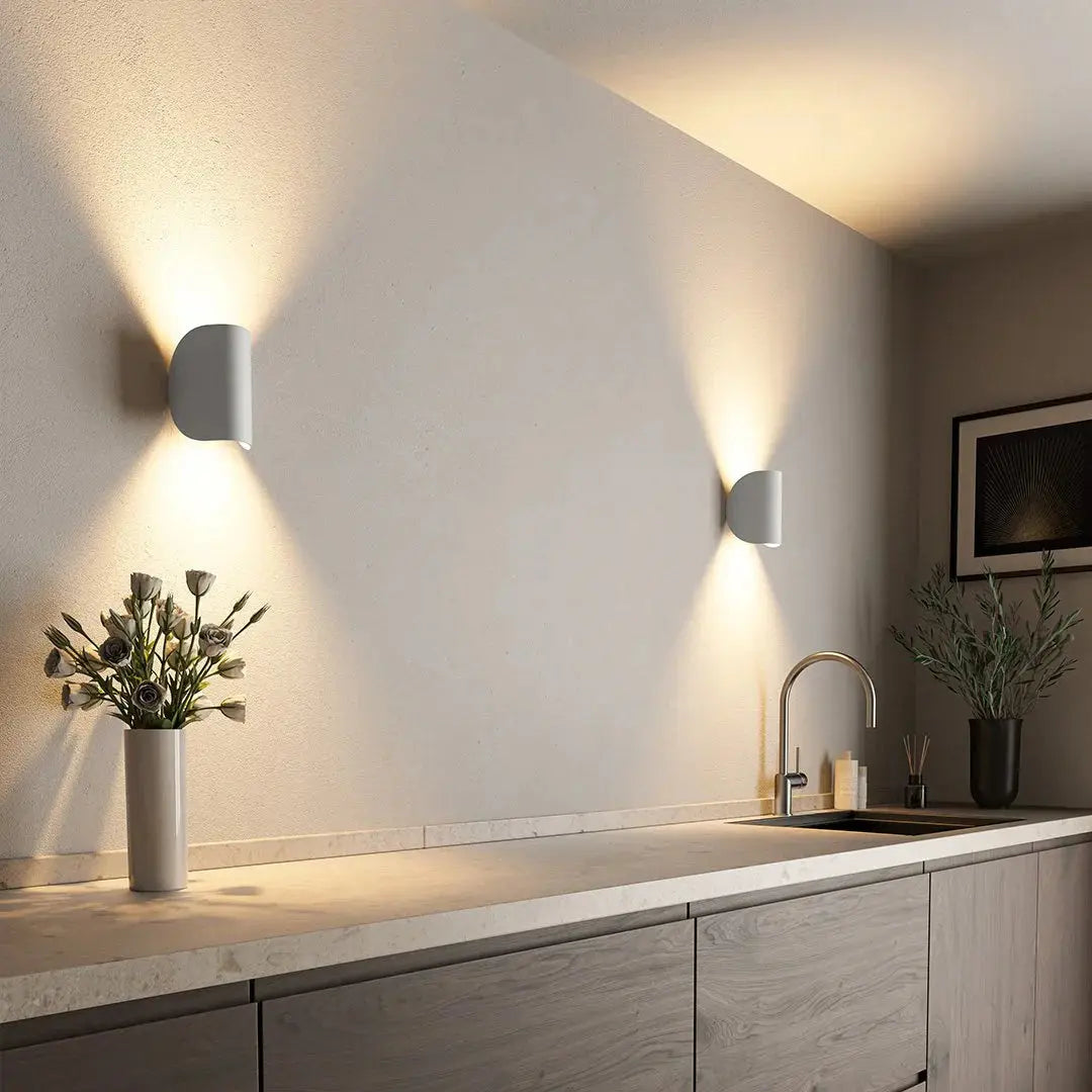 Wall Lamp Modern LED Up and Down Light with Hardwired Installation