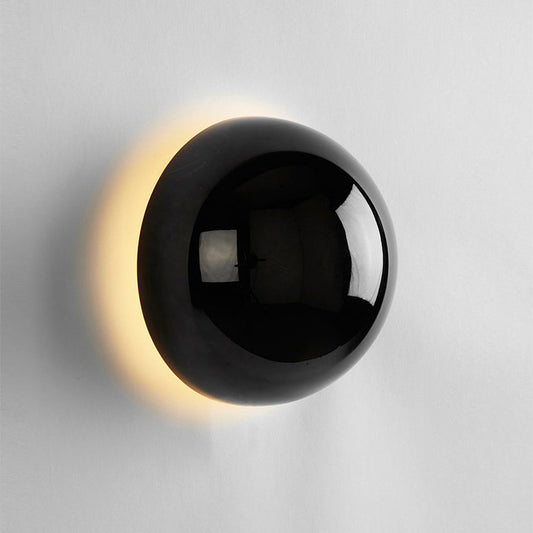 Wall Lamp Modern Minimalist with Solar Eclipse Effect and Integrated LED