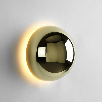 Wall Lamp Modern Minimalist with Solar Eclipse Effect and Integrated LED