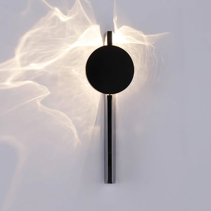 Wall Lamp Modern with Round Shade and Dramatic Light Shadow Effect