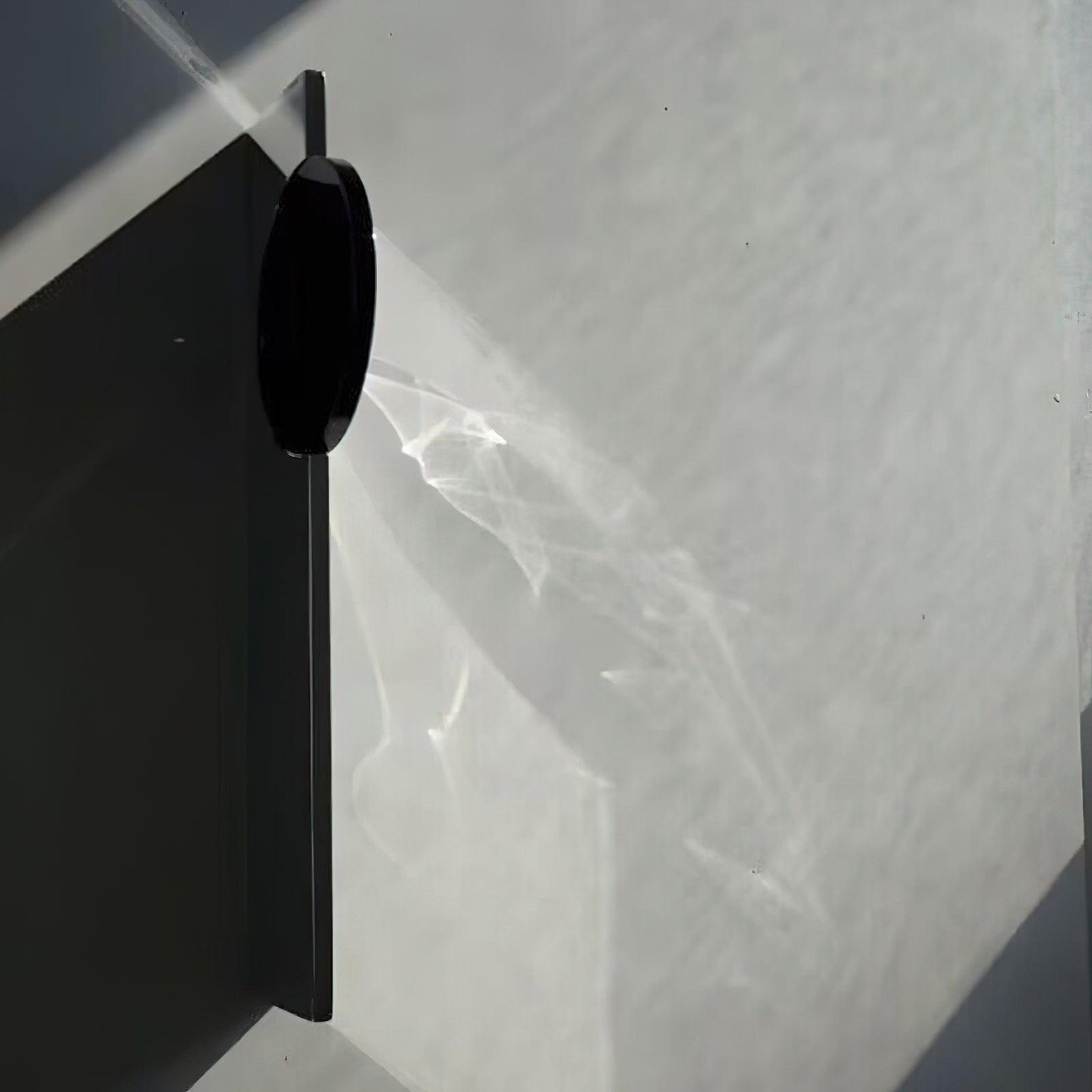 Wall Lamp Modern with Round Shade and Dramatic Light Shadow Effect