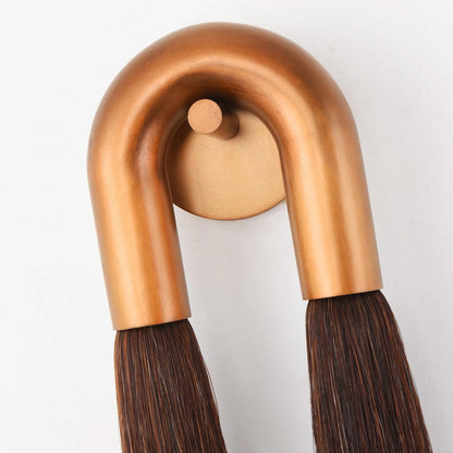 Wall Sconce Bohemian with U-Shape Arch and Frosted Glass Tubes