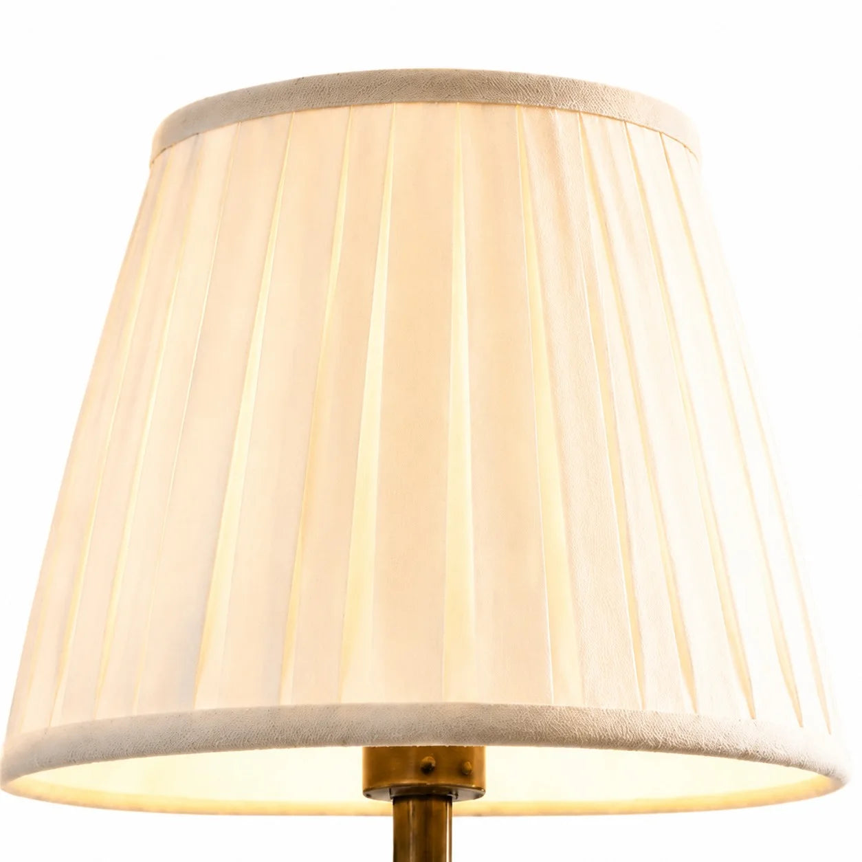 Wall Sconce Vintage with Pleated Fabric Shade, Single or Double Head