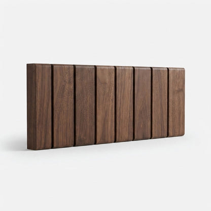 Wood Wall Coat Rack with Foldable Hooks and Piano Design for Hallway